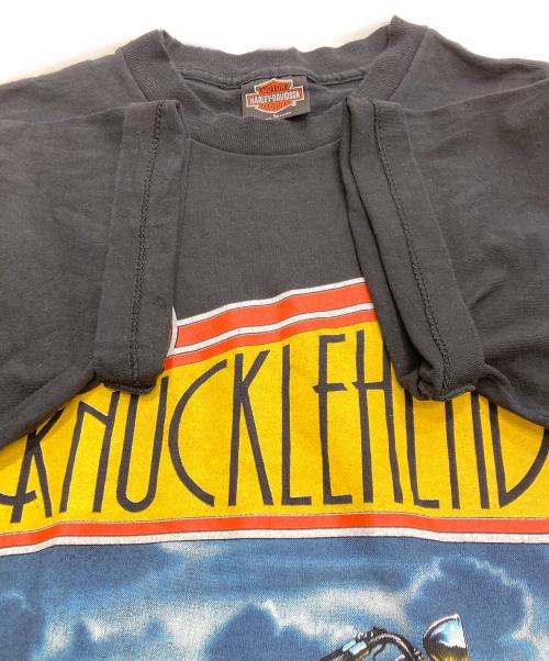 HARLEY-DAVIDSON（ハーレーダビッドソン）HARLEY-DAVIDSON (ハーレーダビッドソン) 90’SプリントTシャツ ブラック サイズ:Lの古着・服飾アイテム
