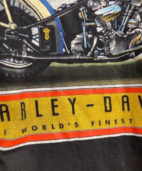 HARLEY-DAVIDSON（ハーレーダビッドソン）HARLEY-DAVIDSON (ハーレーダビッドソン) 90’SプリントTシャツ ブラック サイズ:Lの古着・服飾アイテム