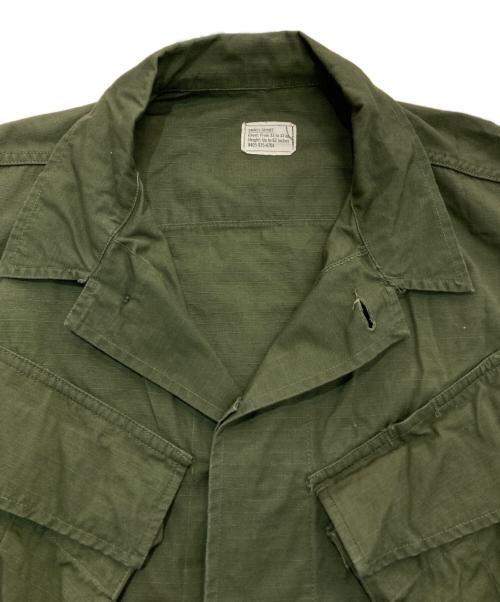 US ARMY（ユーエスアーミー）US ARMY (ユーエスアーミー) 60’Sジャングルファティーグ ジャケット　DSA100-69-C-1161 MACSHORE CLASSICS社 69年製　8405-935-4704 グリーン サイズ:Sの古着・服飾アイテム
