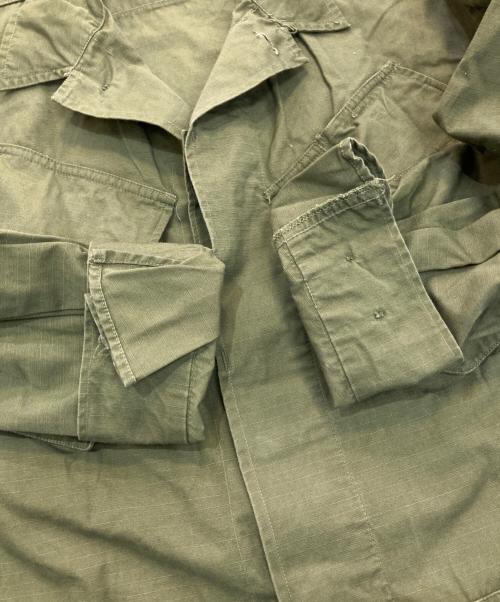 US ARMY（ユーエスアーミー）US ARMY (ユーエスアーミー) 60’Sジャングルファティーグ ジャケット　DSA100-69-C-1161 MACSHORE CLASSICS社 69年製　8405-935-4704 グリーン サイズ:Sの古着・服飾アイテム