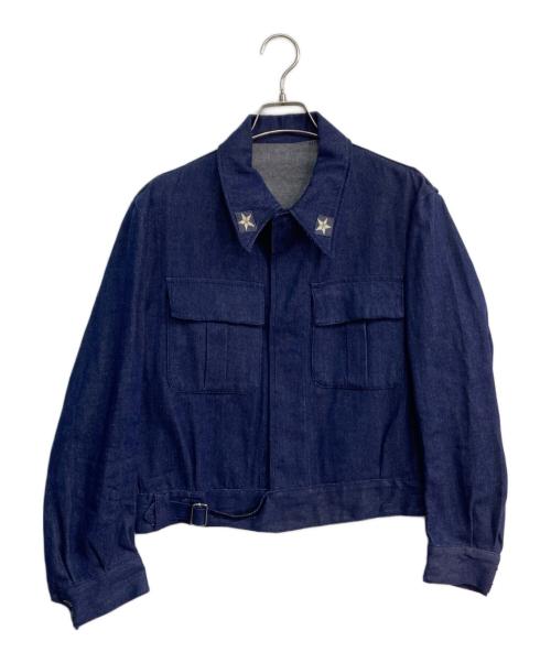 MARINA MILITARE（マリーナミリターレ）MARINA MILITARE (マリーナミリターレ) イタリア軍バトルドレスジャケット  ITALIAN ARMY インディゴ サイズ:50の古着・服飾アイテム