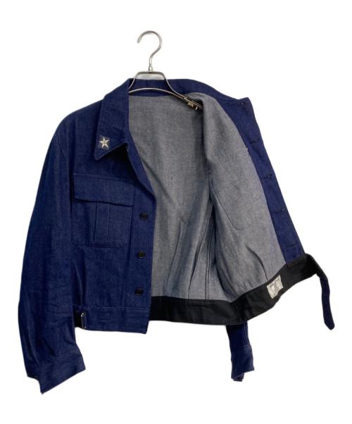 MARINA MILITARE（マリーナミリターレ）MARINA MILITARE (マリーナミリターレ) イタリア軍バトルドレスジャケット  ITALIAN ARMY インディゴ サイズ:50の古着・服飾アイテム