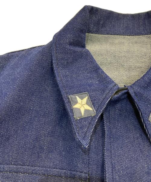 MARINA MILITARE（マリーナミリターレ）MARINA MILITARE (マリーナミリターレ) イタリア軍バトルドレスジャケット  ITALIAN ARMY インディゴ サイズ:50の古着・服飾アイテム