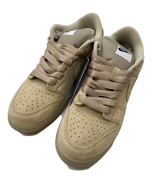 NIKE SB（ナイキエスビー）NIKE SB (ナイキエスビー) DUNK LOW PRO B ベージュ サイズ:28cm 未使用品の古着・服飾アイテム