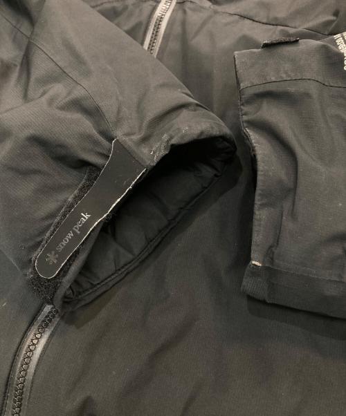 Snow peak（スノーピーク）snow peak (スノーピーク) WINDSTOPPER Warm Jacket ブラック サイズ:XLの古着・服飾アイテム