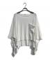 LIMI feu（リミフゥ）の古着「PLAIN STITCH BIG SQUARE T-SHIRT」｜ホワイト