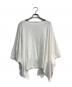 LIMI feu (リミフゥ) PLAIN STITCH BIG SQUARE T-SHIRT ホワイト サイズ:2：5000円