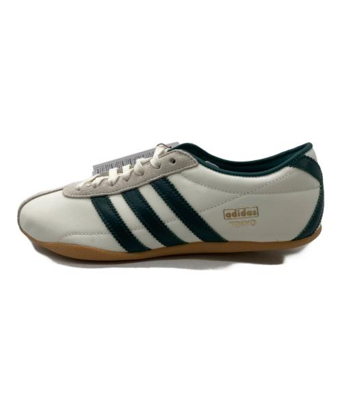 adidas（アディダス）adidas (アディダス) TOKYO W ホワイト×グリーン サイズ:24.5cmの古着・服飾アイテム
