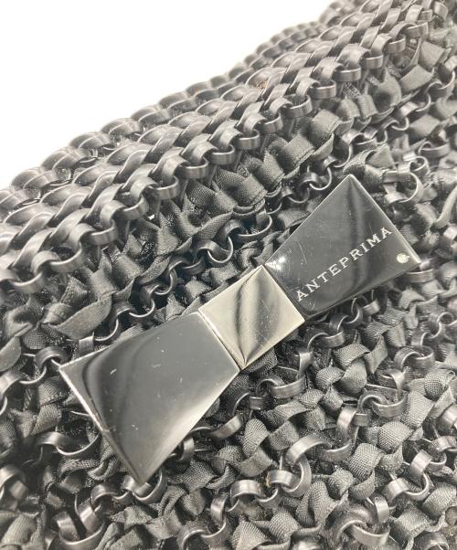 ANTEPRIMA（アンテプリマ）ANTEPRIMA (アンテプリマ) クリスタッロフィオッコ バッグ ブラックの古着・服飾アイテム