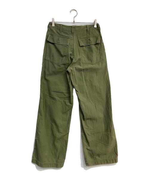 THE SHINZONE（ザ シンゾーン）THE SHINZONE (ザ シンゾーン) WASHED BAKER PANTS　( ウォッシュド ベイカーパンツ ) グリーン サイズ:34の古着・服飾アイテム