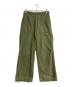 THE SHINZONE（ザ シンゾーン）の古着「WASHED BAKER PANTS　( ウォッシュド ベイカーパンツ )」｜グリーン