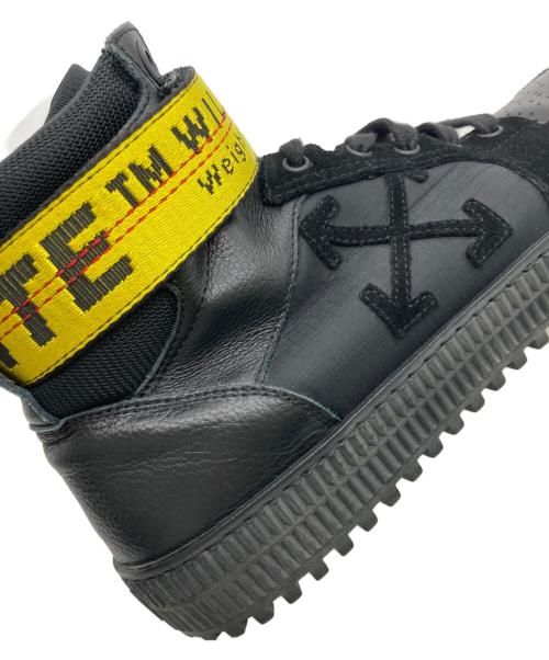 OFFWHITE（オフホワイト）OFFWHITE (オフホワイト) NIKE (ナイキ) INDUSTRIAL HI TOP ブラック サイズ:43の古着・服飾アイテム