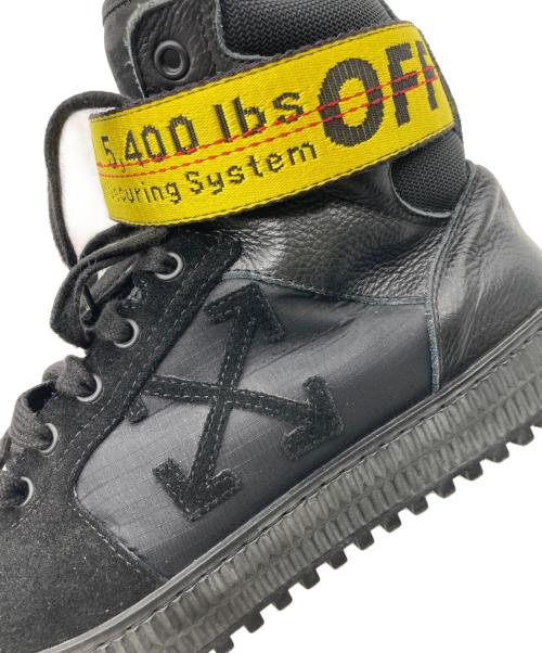 OFFWHITE（オフホワイト）OFFWHITE (オフホワイト) NIKE (ナイキ) INDUSTRIAL HI TOP ブラック サイズ:43の古着・服飾アイテム
