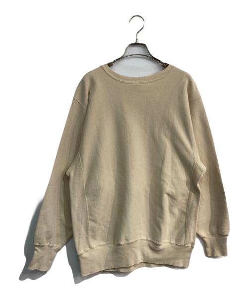 Champion（チャンピオン）Champion (チャンピオン) リバースウィーブスウェット　90'S 刺繍タグ USA製 ベージュ サイズ:XLの古着・服飾アイテム