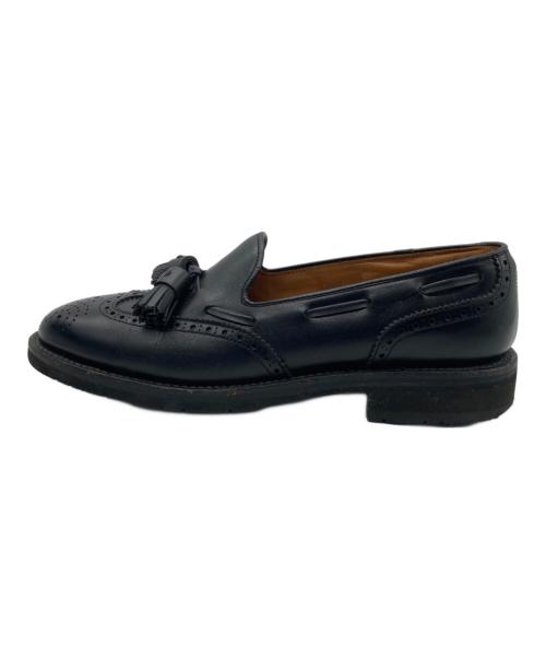 REGAL（リーガル）REGAL (リーガル) GEOX (ジオックス) タッセルシューズ ブラック サイズ:25の古着・服飾アイテム