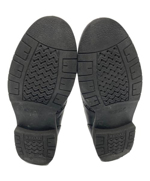 REGAL（リーガル）REGAL (リーガル) GEOX (ジオックス) タッセルシューズ ブラック サイズ:25の古着・服飾アイテム
