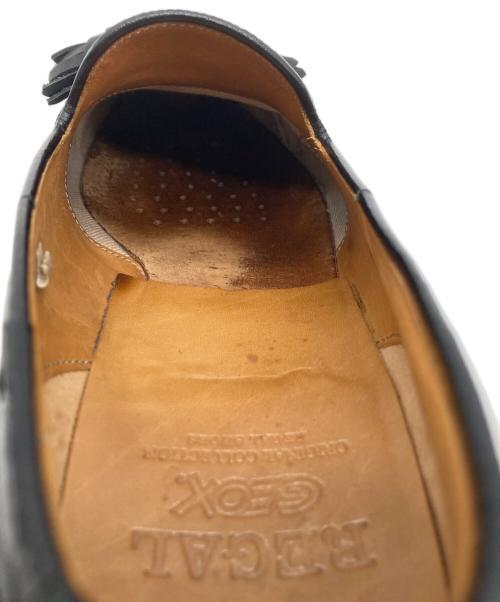 REGAL（リーガル）REGAL (リーガル) GEOX (ジオックス) タッセルシューズ ブラック サイズ:25の古着・服飾アイテム