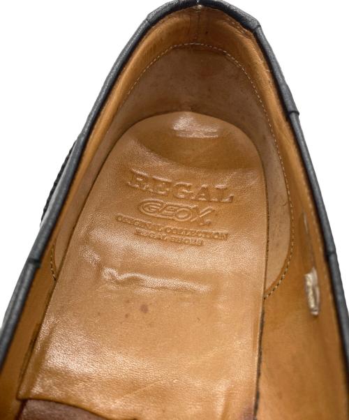 REGAL（リーガル）REGAL (リーガル) GEOX (ジオックス) タッセルシューズ ブラック サイズ:25の古着・服飾アイテム