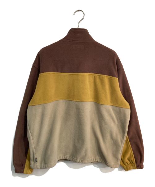 SUPREME（シュプリーム）Supreme (シュプリーム) Polartec Zip Jacket  FW23 ブラウン サイズ:Mの古着・服飾アイテム