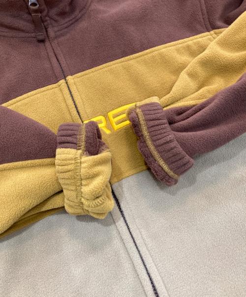 SUPREME（シュプリーム）Supreme (シュプリーム) Polartec Zip Jacket  FW23 ブラウン サイズ:Mの古着・服飾アイテム