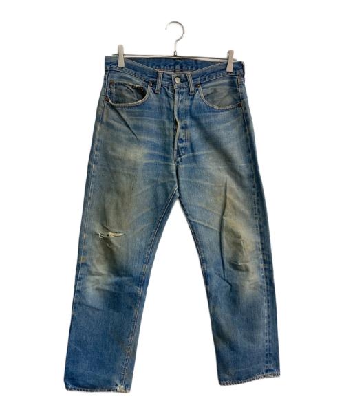 LEVI'S（リーバイス）LEVI'S (リーバイス) デニムパンツ　ボタン裏6 　66前期　74年  インディゴ サイズ:不明の古着・服飾アイテム