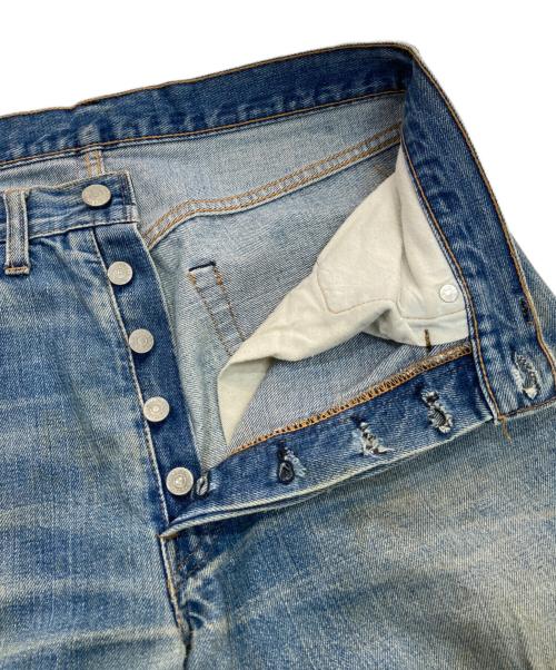 LEVI'S（リーバイス）LEVI'S (リーバイス) デニムパンツ　ボタン裏6 　66前期　74年  インディゴ サイズ:不明の古着・服飾アイテム