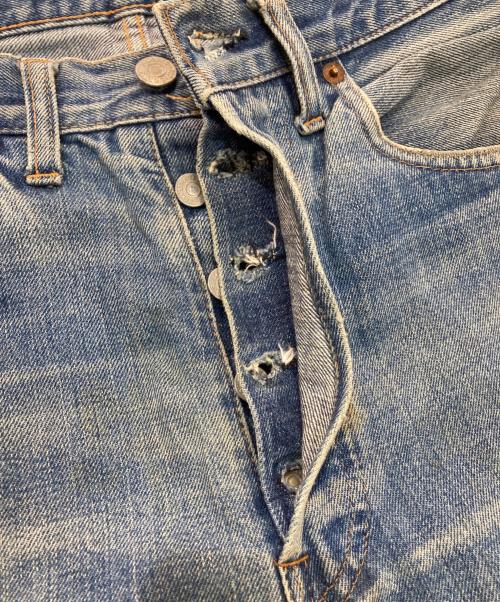LEVI'S（リーバイス）LEVI'S (リーバイス) デニムパンツ　ボタン裏6 　66前期　74年  インディゴ サイズ:不明の古着・服飾アイテム