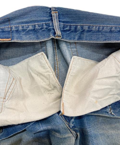 LEVI'S（リーバイス）LEVI'S (リーバイス) デニムパンツ　ボタン裏6 　66前期　74年  インディゴ サイズ:不明の古着・服飾アイテム