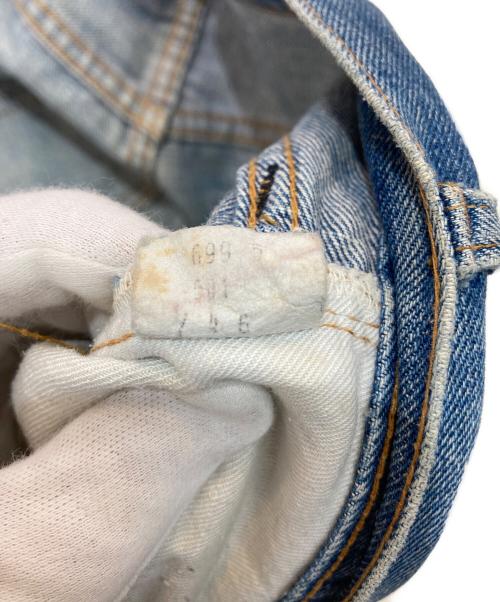 LEVI'S（リーバイス）LEVI'S (リーバイス) デニムパンツ　ボタン裏6 　66前期　74年  インディゴ サイズ:不明の古着・服飾アイテム