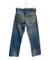 LEVI'S (リーバイス) デニムパンツ　ボタン裏6 　66前期　74年  インディゴ サイズ:不明：50000円