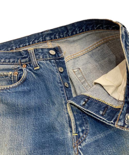 LEVI'S（リーバイス）LEVI'S (リーバイス) 501デニムパンツ　ボタン裏6　 スレキスタンプ　 70’S　ビッグE 　最終期  インディゴ サイズ:不明の古着・服飾アイテム