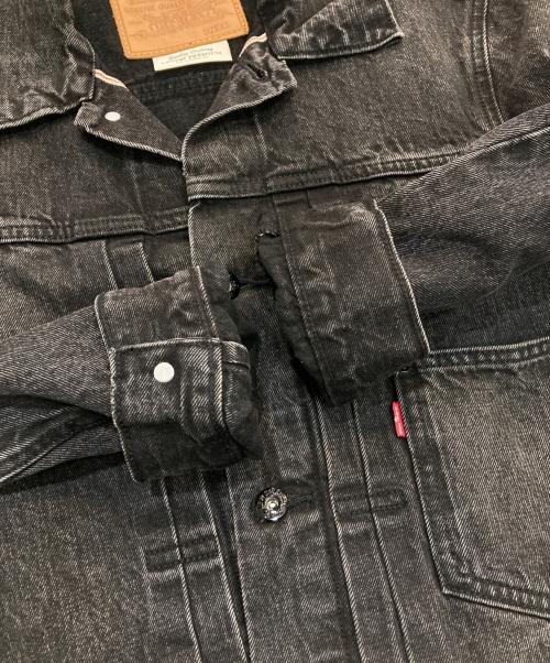 LEVI'S PReMIUM（リーバイス プレミアム）LEVI'S PReMIUM (リーバイス プレミアム) 30th 別注 Type 1 Trucker Jacket ブラック サイズ: XSの古着・服飾アイテム