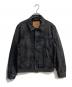 LEVI'S PReMIUM（リーバイス プレミアム）の古着「30th 別注 Type 1 Trucker Jacket」｜ブラック