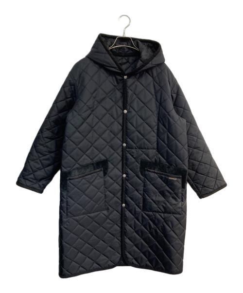 LAVENHAM（ラベンハム）LAVENHAM (ラベンハム) COMOLI (コモリ) キルティングコート　	19AW 　LVH-19A-101 ブラック サイズ:36の古着・服飾アイテム