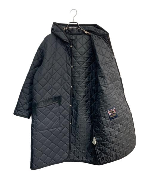 LAVENHAM（ラベンハム）LAVENHAM (ラベンハム) COMOLI (コモリ) キルティングコート　	19AW 　LVH-19A-101 ブラック サイズ:36の古着・服飾アイテム