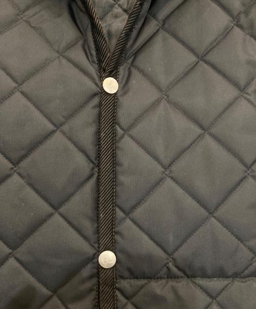 LAVENHAM（ラベンハム）LAVENHAM (ラベンハム) COMOLI (コモリ) キルティングコート　	19AW 　LVH-19A-101 ブラック サイズ:36の古着・服飾アイテム