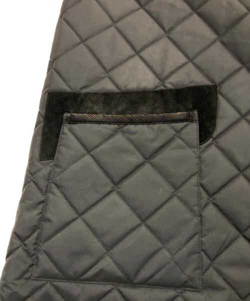 LAVENHAM（ラベンハム）LAVENHAM (ラベンハム) COMOLI (コモリ) キルティングコート　	19AW 　LVH-19A-101 ブラック サイズ:36の古着・服飾アイテム