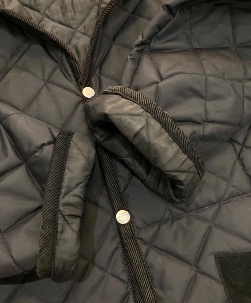 LAVENHAM（ラベンハム）LAVENHAM (ラベンハム) COMOLI (コモリ) キルティングコート　	19AW 　LVH-19A-101 ブラック サイズ:36の古着・服飾アイテム