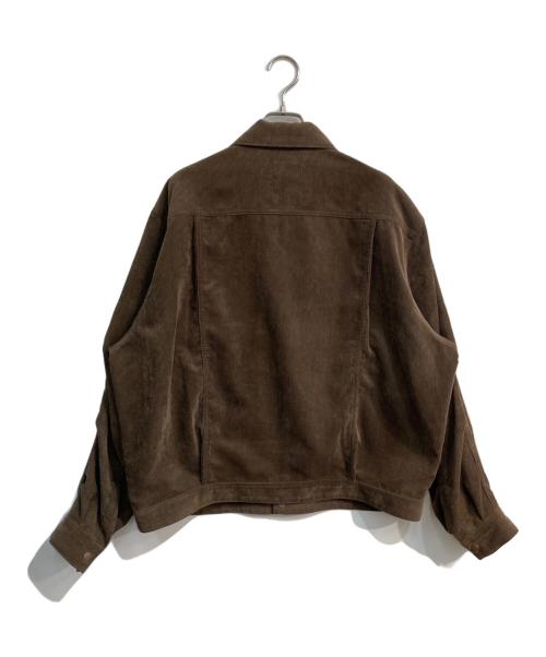 DAIWA PIER39（ダイワ ピア39）DAIWA PIER39 (ダイワ ピア39) TECH TRUCKER JACKET CORDUROY ブラウン サイズ:Ｍの古着・服飾アイテム