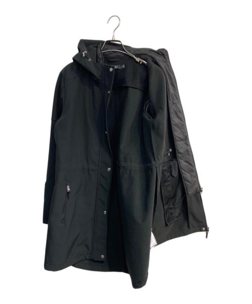 LAUREN RALPH LAUREN（ローレンラルフローレン）LAUREN RALPH LAUREN (ローレンラルフローレン) フーデッドコート ブラック サイズ:Mの古着・服飾アイテム