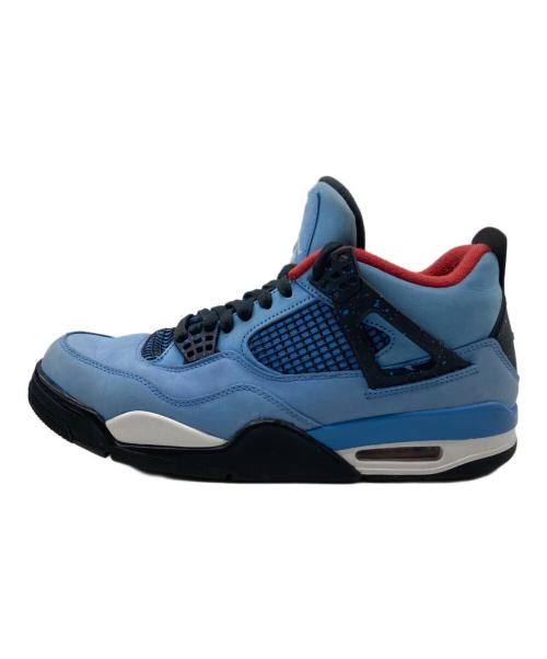 NIKE（ナイキ）NIKE (ナイキ) Air Jordan 4 Retro Cactus Jack ブルー×レッド サイズ:28.5cmの古着・服飾アイテム