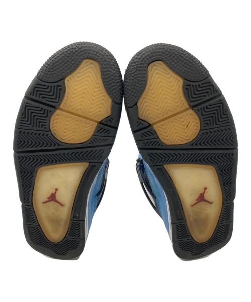 NIKE（ナイキ）NIKE (ナイキ) Air Jordan 4 Retro Cactus Jack ブルー×レッド サイズ:28.5cmの古着・服飾アイテム