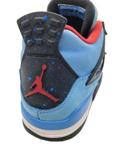 NIKE（ナイキ）NIKE (ナイキ) Air Jordan 4 Retro Cactus Jack ブルー×レッド サイズ:28.5cmの古着・服飾アイテム