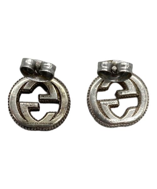 GUCCI（グッチ）GUCCI (グッチ) インターロッキングGモチーフピアス シルバーの古着・服飾アイテム