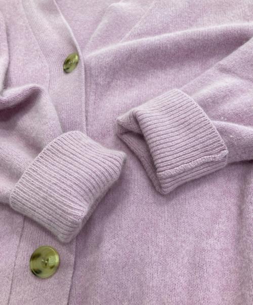 Plage（プラージュ）Plage (プラージュ) Furカーディガン ピンク サイズ:Freeの古着・服飾アイテム