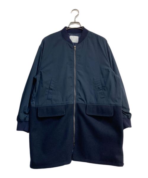 COLLAGE GALLARDAGALANTE（コラージュ ガリャルダガランテ）COLLAGE GALLARDAGALANTE (コラージュ ガリャルダガランテ) MA-1コンビブルゾン ネイビー サイズ:Freeの古着・服飾アイテム