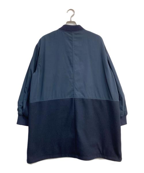 COLLAGE GALLARDAGALANTE（コラージュ ガリャルダガランテ）COLLAGE GALLARDAGALANTE (コラージュ ガリャルダガランテ) MA-1コンビブルゾン ネイビー サイズ:Freeの古着・服飾アイテム