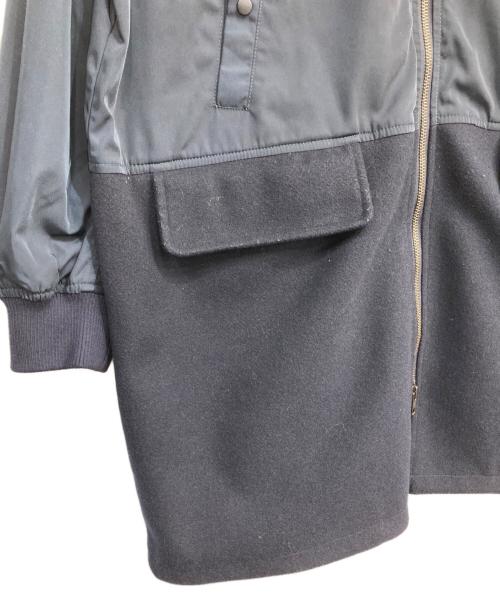 COLLAGE GALLARDAGALANTE（コラージュ ガリャルダガランテ）COLLAGE GALLARDAGALANTE (コラージュ ガリャルダガランテ) MA-1コンビブルゾン ネイビー サイズ:Freeの古着・服飾アイテム