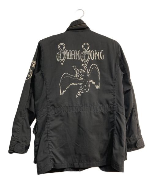 Hysteric Glamour（ヒステリックグラマー）Hysteric Glamour (ヒステリックグラマー) ライナー付きM65ジャケット　LED ZEPPELIN 　2AB-6300 ブラック サイズ:Freeの古着・服飾アイテム