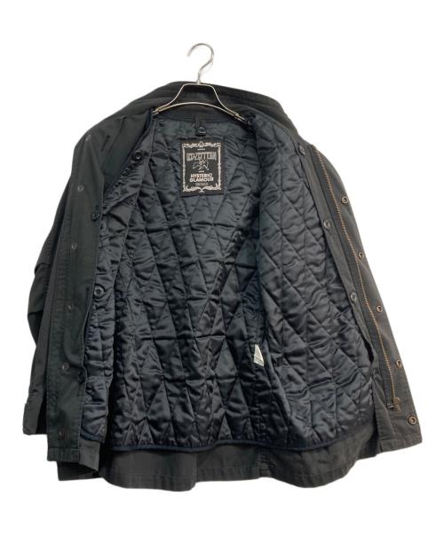 Hysteric Glamour（ヒステリックグラマー）Hysteric Glamour (ヒステリックグラマー) ライナー付きM65ジャケット　LED ZEPPELIN 　2AB-6300 ブラック サイズ:Freeの古着・服飾アイテム